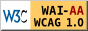 Level Double-A conformance icon,                 W3C-WAI Web Content Accessibility Guidelines 1.0